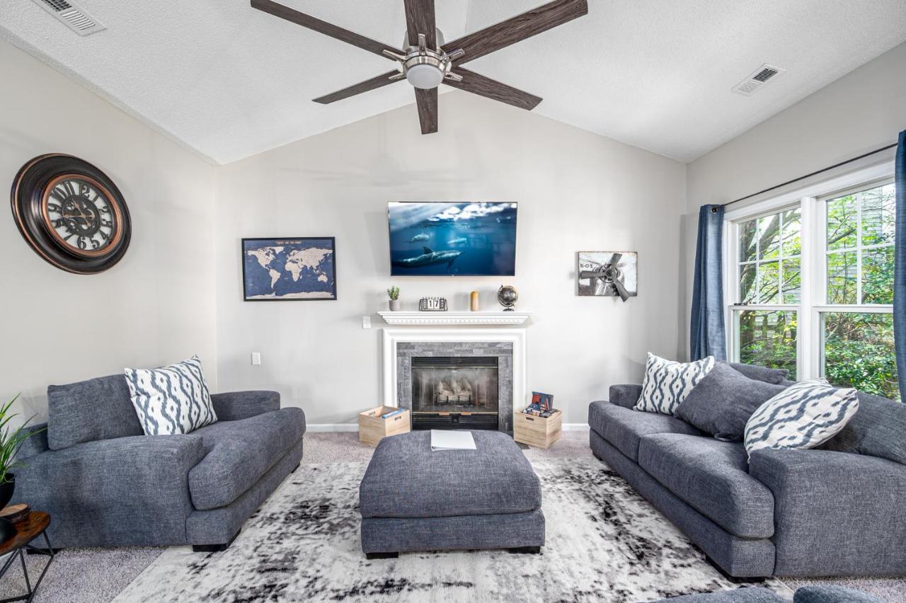 Cozy Industrial Kildaire Farms Home- Near Downtown Cary Extérieur photo